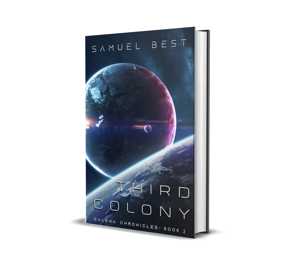 Third Colony Book Cover by Samuel Best